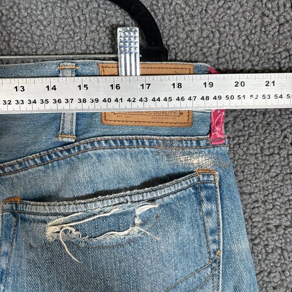 Polo Ralph Lauren The Sullivan Slim Patch Distressed Jeans - Men's Size 38*30 - Picture 7 of 12